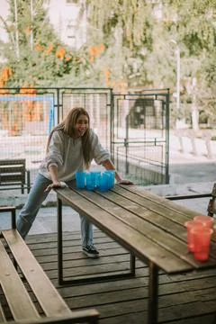 Getting ready to play Stock Photos