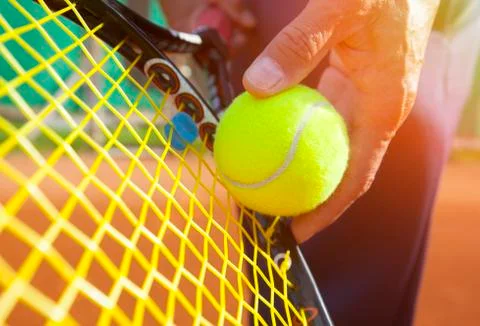 Getting ready to serve Stock Photos