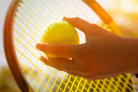 Getting ready to serve Stock Photos