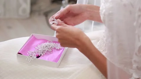 Getting ready for wedding ceremony Video stock 86603860