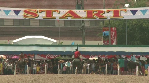 Getting set Stock Footage 485765