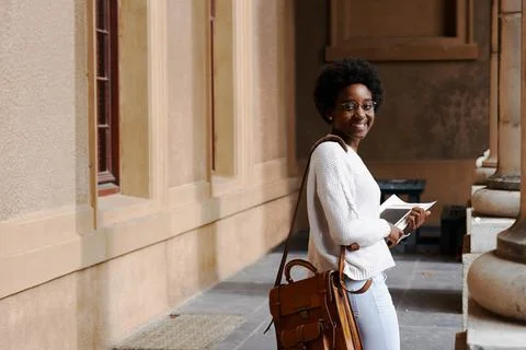 Getting into the swing of things at college Stock Photos