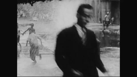 Getting Wet In The Streets Of New York Stock Footage 88302050