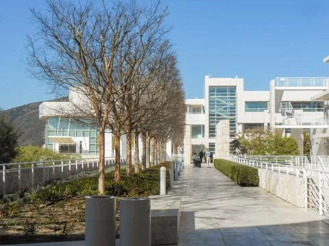 Getty Center in LA Stock Photos