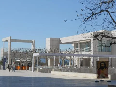 Getty Center in LA Stock Photos