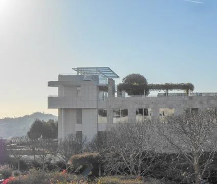 Getty Center in LA Stock Photos