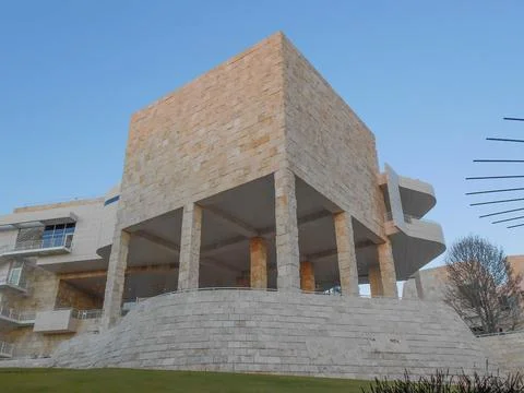 Getty Center in LA Stock Photos