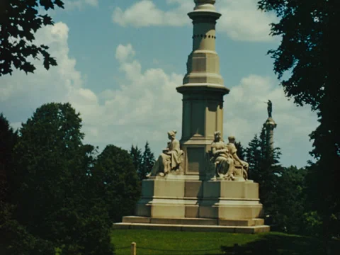 Gettysburg 03 Monuments 動画素材 293811415