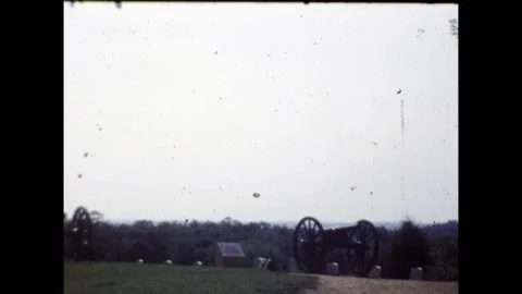 Gettysburg Battlefield Scene Stock-Footage 170718566