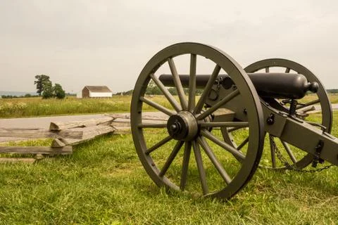 Gettysburg Cannon Stock Photos