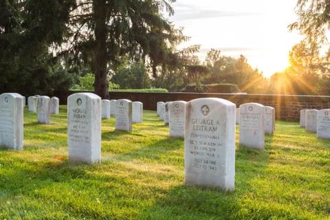 Gettysburg Cemetery Stock Photos