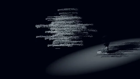 GetUser.Human variable.Too much information. The amount of information suppresse Stock Footage 137047326