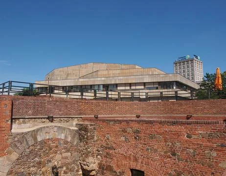 Gewandhaus in Leipzig Stock Photos
