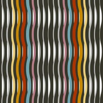 Gewellte Farben seamless pattern with colored waves Copyright: xZoonar.com... Stock Photos