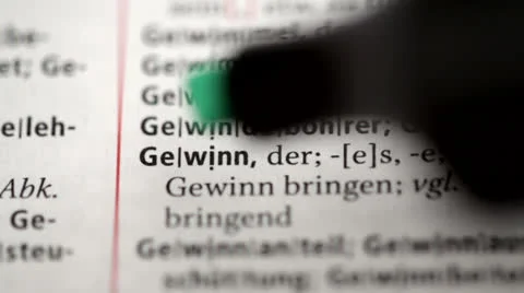 Gewinn Stock Footage 23781458
