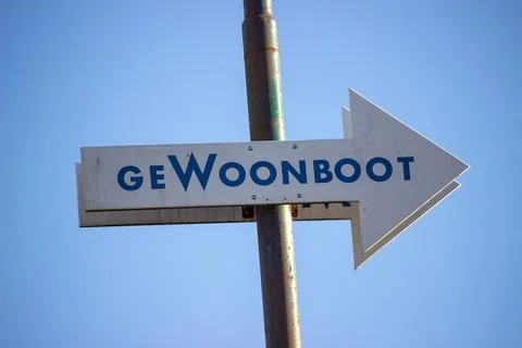 GeWoonboot sign Stock Photos