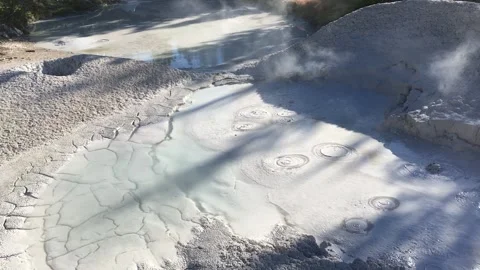 Geyser boiling Stock Footage 202187273