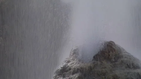 Geyser erupting Stock Footage 2525177