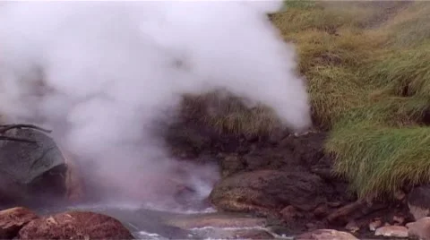 Geyser Stock Footage
