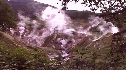 Geyser Stock Footage 2707872