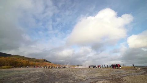 Geyser Stock Footage 78257405