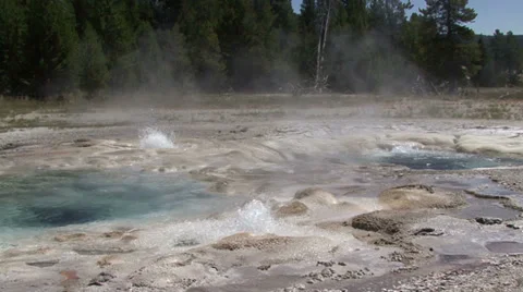 Geyser job Stock Footage 27797637