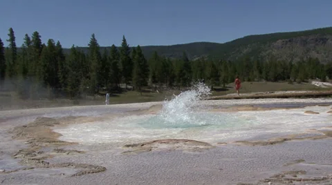 Geyser job Stock Footage 27798206