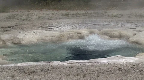 Geyser job Stock Footage 27798324