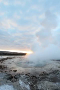 Geyser Stock Photos