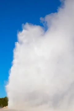 Geyser Foto stock