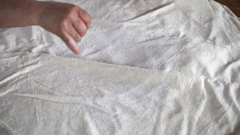 Gezleme making process. 스톡 동영상 99585000