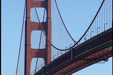 GG Bridge 1 Stock Footage 527147