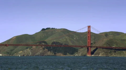 Gg_bridge_tele02 Stock Footage 477242