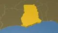 Ghana extruded. Solids. 4k or 4k+ Resolution
