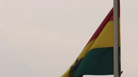 Ghana flag Vidéo 1693809