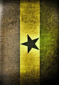 Ghana flag Stock Photos