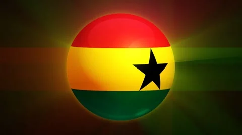 Ghana-Globe Stock Footage 7770104