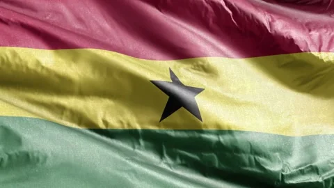 Ghana Flag Stock Video Footage | Royalty Free Ghana Flag Videos | Pond5