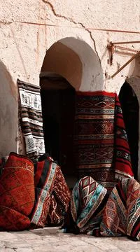 Ghardaia souk Stock Photos