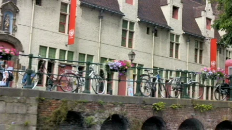 Ghent bicycles Video stock 795997