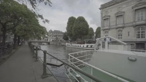 Ghent River 스톡 동영상 172082599