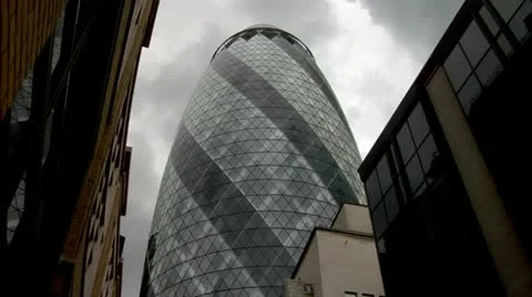 The Gherkin Stock Footage 10809327