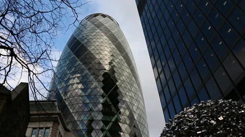 The Gherkin Stock Footage 38833886