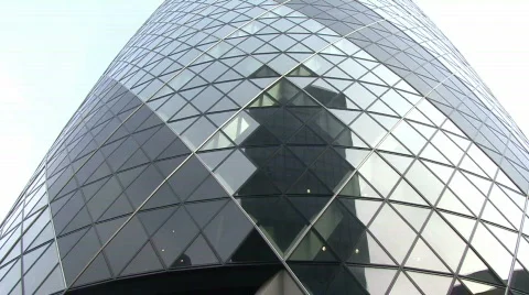 Gherkin Tilt down Vídeo Stock 151718