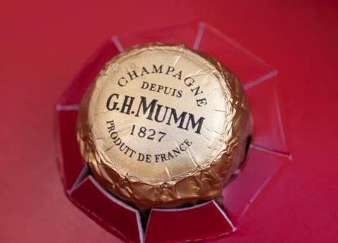 G.h.mumm champagne Stock Photos