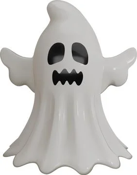 Ghost 3d Stock Illustration