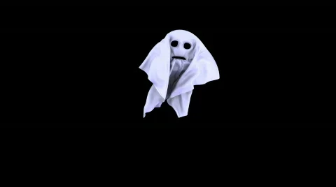 Ghost animation Stock Footage