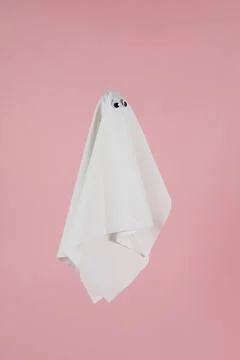Ghost back pink Stock Photos