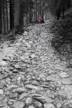 The ghost in the background Stock Photos