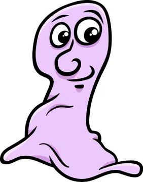Ghost cartoon illustration Stock-Illustration